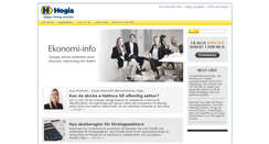 Desktop Screenshot of ekonomi-info.nu